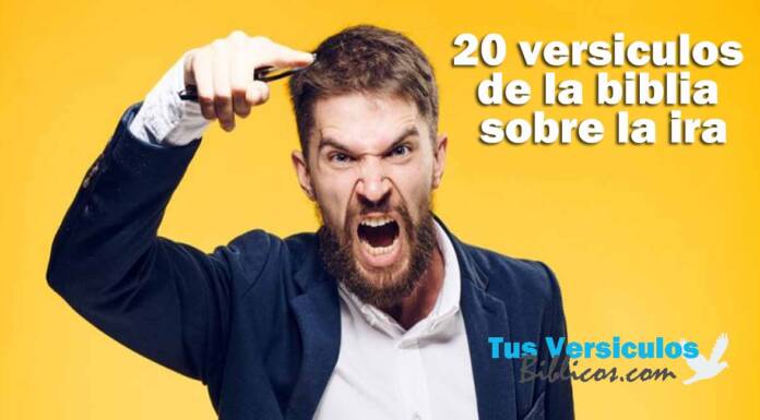 20 versiculos de la biblia sobre la ira